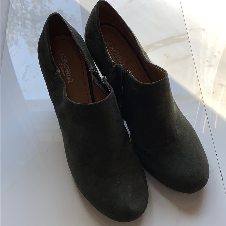 Target Green Booties